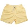 Ciabalù Costume Uomo Mare con Fantasia e Sacchetto Porta Costume Pantaloncino da Bagno Asciugatura Rapida con Due Tasche Laterali e Slip in Rete Interno (IT, Testo, XXL, Regular, Regular, Giallo - Righe)