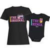 t-shirteria Coppia Tshirt Donna e Body Neonato Intimo da Giorno - Mamma Figlio - Coordinato - The Original - The Remix - Radio - Musica - Vintage - Maglietta e bodi Uso diurno - Mother Son - Mother Baby - Mom