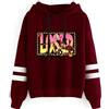 LKY STAR Anime Felpa con Cappuccio Hazbin Hotel Sweatshirt con Maniche Lunghe Ragazzi Ragazze Cosplay Charlie Morningstar Vaggie Casual Hoody