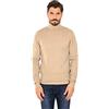 Ciabalù Dolcevita Uomo in Cashmere Maglione Collo Alto Maglia Manica Lunga Maglioncino Caldo (as6, Alpha, 3X_l, Regular, Regular, Beige, XXXL)