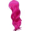 Healvian Parrucca Anime Grigio Argento Parrucche Accessori per Costumi da Donna di Scena