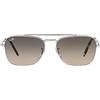 Ray-Ban Occhiali da sole RB3636 NEW CARAVAN 003/32 Unisex colore Argento lente grigio taglia 58 mm