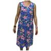 Saggio Aertre Prendisole da Tg 44 a 64 Set da 1 o 2 Pezzi in Fantasia in Puro Cotone con e Senza Maniche Aperti o Senza Bottoni Donna Made in Italy con Profumatore 13935APERTO 46