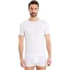 FINN Maglietta Intima Business Uomo a Manica Corta con Collo Rotondo - Maglia Sottogiacca in Originale Tessuto Lenzing® Modal - La T-Shirt Perfetta sotto Camicia e Abito Bianco XL