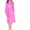 YAOTT Accappatoio Vestaglie Da Notte In Morbido Plus Size Donna Home Abbigliamento Invernale Allungato Scialle Accappatoio Robe Homewear Abito Lungo,Rosa2,S