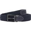 RED BRIDGE Cintura elastica per uomini e donne Intrecciata Stretch belt unisex Blu 90
