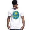 street style Banana Joe 68 Men Uomo Fashion 100% Cotone Pettinato (L, Bianco)