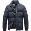 Generico Giubbotto Parka Inverno Uomo Termica Spessa Foderata in Lana Imbottita con Cappotto in Pelliccia Staccabile Leggero e Comoda Casual Regular Fit con Zip e Tasche Imbottito Softshell Da Lavoro Trekking