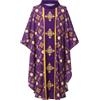 COSDREAMER Costume da Chiesa Unisex paramenti sacerdote clero Casula cattolica di Massa Abito