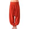 SAVARI | Pantaloni Harem senza tasche | Etnico | Confortevole | Pantaloni ideali per Yoga, Pilates e Danza | Uomini e donne | Nessun tiro basso e vita larga | Nero, Bianco, Grigio, Blu, Vino | S-3XL ·