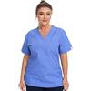 JONATHAN UNIFORM Divisa Sanitaria Donna Casacca Medico Manica Corta 3 Tasche, Divisa OSS Infermiere per Medico Sala Operatoria Dentista Farmacia