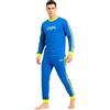 Pyrex Pigiama Uomo Cotone Leggero Lungo Primaverile M-XXL
