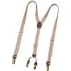 FJOADNVM Bretelle Da Uomo Bretelle da uomo retrò 1 pezzo 2/2,5 * 120 cm, unisex, 4 clip, con cinturino elastico a Y, accessorio casual, sospensorio maschile(Stripe-25mm)