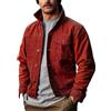 Oanviso Giacca Cargo da Uomo Retro Giacca Multi Tasca Vestibilità Comoda Giacca Camicia a Maniche Lunghe Cargo Detroit Giacca Primavera Autunno Taglio Regolare Giubbotto Camicia