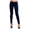 Elara Donna Pantaloni Elasticizzati Jeans Elasticizzati Push Up Chunkyrayan Y 5106-1 Dunkelblau-44 (2XL)