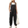 shownicer Salopette Donna Jumpsuit Estiva Tuta Senza Maniche Casual Gamba Larga Pantaloni Baggy Salopette Larga Overall Con Tasca