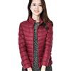 Peuignao Piumino Leggero Donna Giacca Piumino Invernale Donna Corto Piumini Leggeri Donna Corti Giubbotti Invernali Cappotto Piumino Imbottito Trapuntato Donna Taglie Forti Giaccone Giubbotto Imbottiti Rosso S