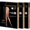 p age 3 Paia di Modasana Collant Colore PLAYA Maglia Liscia 140 DEN Calze a compressione graduata 16/18 mmHg Size 3