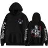 Silver Basic S0l0-Leve1ing Felpa con Cappuccio a Maniche Lunghe Cosplay Pullover per Uomo Donna Unisex Sung Jin-Woo E Igris Sweatshirt