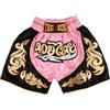 MUAY NATION Pantaloncini Muay Thai per Bambini (2-12 Anni) Trunks da Boxe per Ragazzi e Ragazze per Kickboxing, MMA, Arti Marziali (IT, età, 6 Anni, 8 Anni, Regular, Rosa)