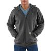 Carhartt Big & Tall Midweight Zip Front Hooded Sweatshirt K122 Felpa con Cappuccio, Grus, XXXXL da Uomo, Grigio, 4X-Large