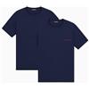 Emporio Armani Men's Logolabel 2-Pack T-Shirt T-Shirt (Pack of 1)