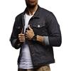 Leif Nelson Giacca di Jeans Uomo LN-9500 Blu Small
