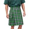 pvucpot Kilt in Tartan per Uomo Kilt in Tartan con Cinghie e Ampie Tasche Cargo,Set da Scozzese per Uomo, Plaid,Minigonna, Scozia, San Patrizio, Costume,Carnevale, Festa in Maschera,Regalo per Coppia Casual