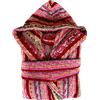 Ruoccohome Accapatoio Uomo Donna Spugna Puro Cotone 100%, Accappatoio Unisex con Cappuccio Cinta e Tasche - SOFIA
