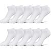 CLOSEMATE 10 Paia Calzini Corti Sportivi in Cotone Uomo Donna