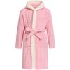 WYTbaby Accappatoio Bambina Bambino In Pile Con Cappuccio 4-14 Anni | Accappatoio morbido con cappuccio, tasche, cintura e tessuto caldo per bagno, piscina e casa.
