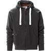 SADISRLS Felpa con Cappuccio da Uomo Payper Dallas+ Zip Intera Misto Cotone Autunno Inverno 300Gr