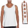 Intimo College 5/12 Canottiera Uomo, 100% Cotone, Traspiranti Made in Italy dal Produttore al consumatore Bianco e Nero Taglie: M - 4XL (XXL, 12 Pezzi Bianco)