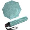 Knirps ombrello A.200 Medium Duomatic Zebra Mint menta