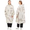 LARKSON Poncho Antipioggia Donna Uomo - Lykke - Impermeabile Pioggia per Bicicletta Outdoor Festival - Colonna d'Acqua da 10000mm - Giacca Antipioggia con Cuciture Nastrate