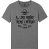WARTSHIRT Maglietta Arditi al Loro Arrivo Tremò L'Inferno Reparti D'Assalto Arditi Skull T-Shirt