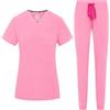 B-well NAOMI Divisa Sanitaria Donna Elastica | Uniforme Sanitaria Donna | Set con Casacca e Pantaloni Stile Jogger| Divise Sanitarie | con Spandex