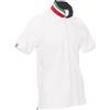 NSTF Polo Uomo Manica Corta Leggera Cotone Italia Aeronautica S - 3XL No Maxfort Taglie Forti (M, Bianco)