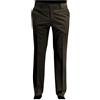 Saggio Bianchi Pantalone Invernale Classico Elegante MistoLana da 48 a 62 Set 1 o 2 Pezzi Drop4 Modello Comodo Formale Caldo con Pinces Made in Italy Uomo Profumatore Moro 52