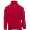 noTrash2003 Half Zip Sweatshirt - Felpa da lavoro compatibile con Payper Miami, per ufficio, lavoro e tempo libero, tessuto elasticizzato a costine su maniche e vita, 300g/mq, 70% cotone, dalla XS