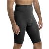 SOLIDEA Boxer Lunghi Uomo Panty Contour | Modellanti e Micromassaggianti (Nero, XL)
