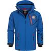 Geographical Norway Tacebook Men - Giacca Softshell Uomo Cappuccio Impermeabile - Giubbotto invernale Antipioggia Esterno - Escursionismo Sci Autunno Inverno Primavera