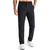 Libin Pantaloni da Golf Uomo Eleganti Elasticizzati Pantalone Slim Fit Pants Sportivi Impermeabile Jogger con Tasche 40W 30L Nero