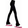 LIUHUO Pantaloni da Pattinaggio Artistico per Ragazze in Pile, Leggings da Allenamento per Adolescenti, Pantaloni da Pattinaggio