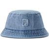 Johnny Urban Cappello Pescatore Uomo & Donna Blu Denim - Bob - Cappellino con Visiera - Berretto Estivo in Cotone - Bucket Hat per Sole, Mare, Viaggio - Cappelli a Secchielli - Impermeabile