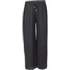 malito more than fashion Pantaloni da donna plissettati, morbidi e fluenti, in chiffon, lunghi estivi, alla moda, 883