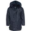Hoggs of Fife Padded Waxed Jacket XX-Large Navy XX-Large Navy Waterproof