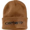 Carhartt, Berretto foderato, con risvolto e grafica del logo Unisex, Carhartt® Brown, OFA
