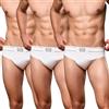 FOCENZA Mutande Uomo in Microfibra, Elastico Logato | 3 Pezzi | Vari Colori | Intimo Uomo Morbido, Elasticizzato e Confortevole | Senza Cuciture | Made in Italy