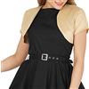 BlackButterfly Raso Bolero Giacca - Maniche Corte (Oro Champagne, S)